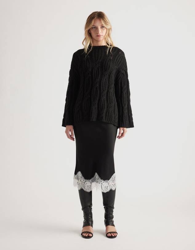 Decjuba - Miranda Cable Knit Jumper