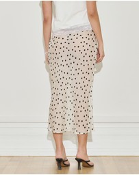 Maison Essentiele - Silk Chiffon Midi Skirt