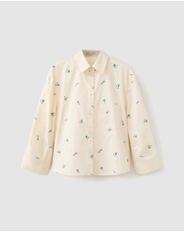 M.N.G - Embroidered Cotton Shirt