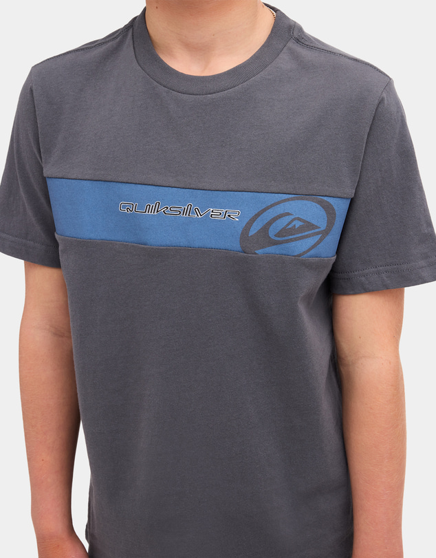 Quiksilver - Boys 8 to 16 Tilt Panel T-Shirt
