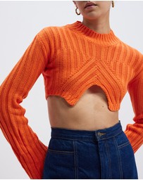 KAJA Clothing - Edana Top-Orange