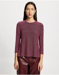 Lindsay Nicholas New York - Disco Glitter Top