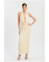 Bardot - Nola Sequin Cowl Maxi Dress