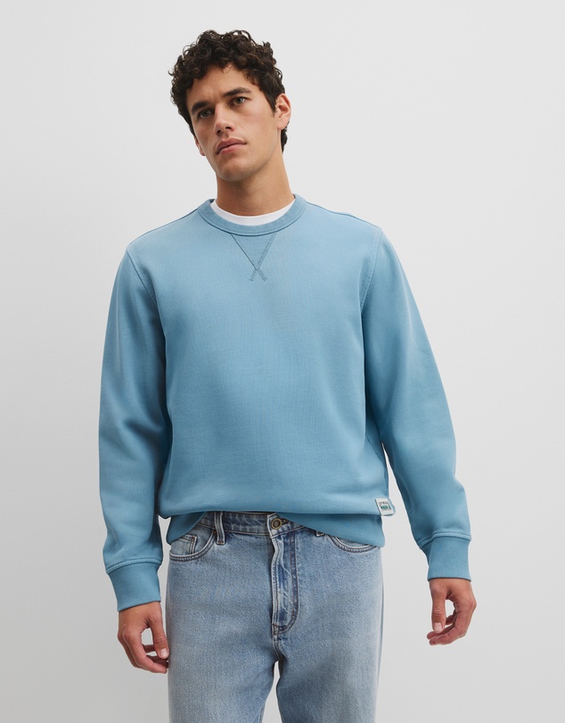 Country Road - Australian Cotton Garment Dyed Workwear Crew Sweat