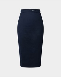 Forcast - Safira Midi Pencil Skirt