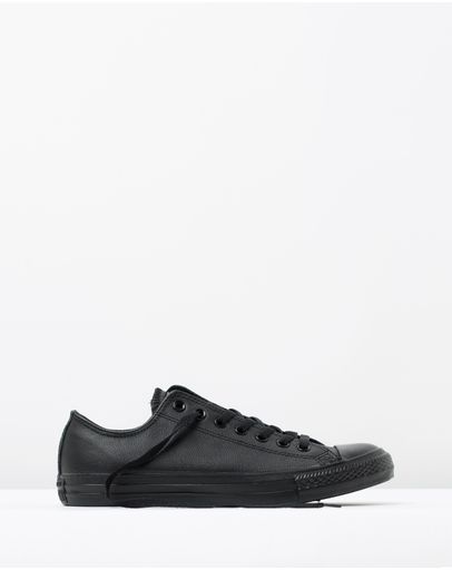 Black Monochrome Leather