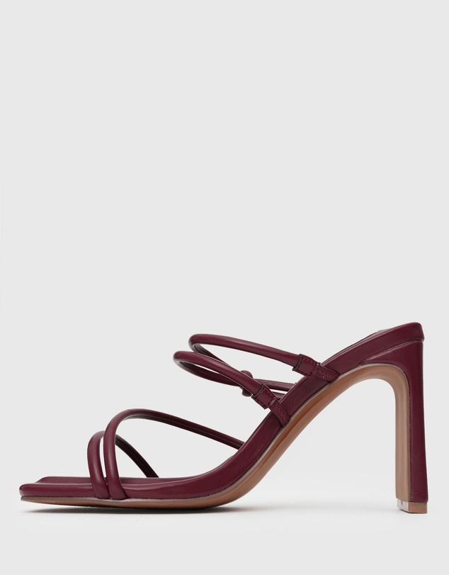 Betts - Wider Fit Cleopatra High-Heeled Strappy Mules