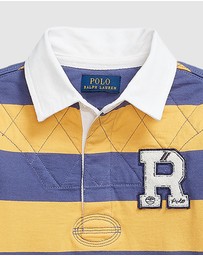 Polo Ralph Lauren - Striped Cotton Jersey Rugby Shirt - Kids