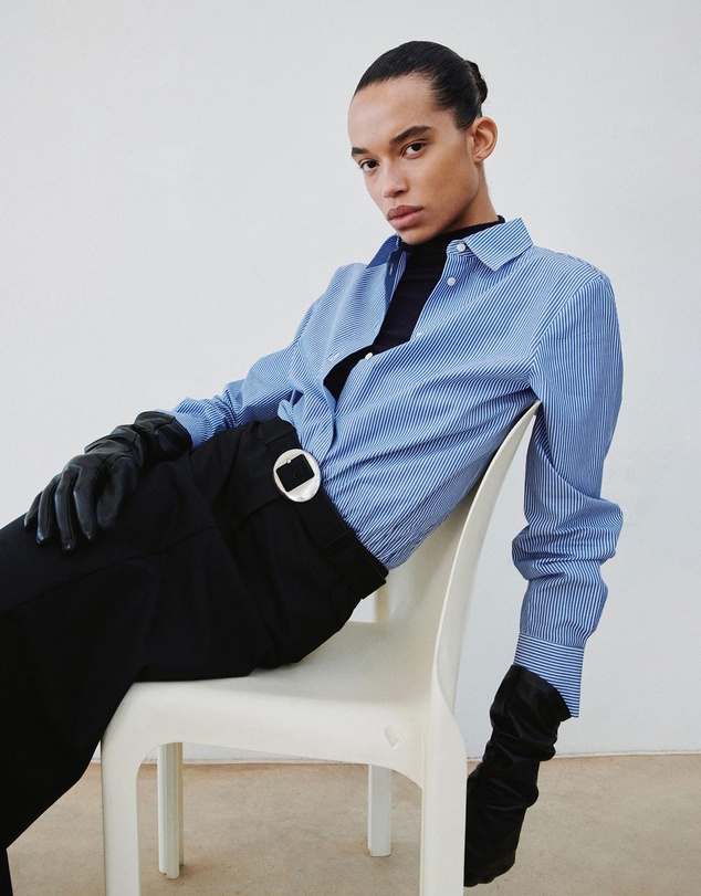 M.N.G - Striped Straight Shirt