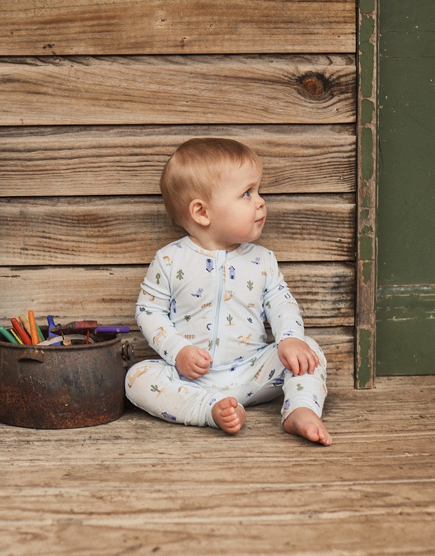 Kynd Baby - Essential Onesie in Country Blue