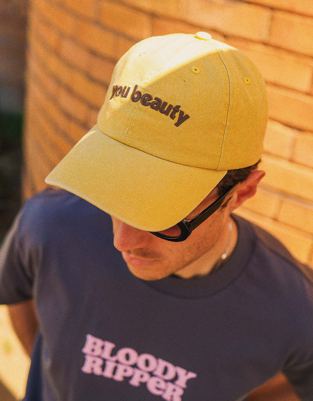 Skwosh - You Beauty Men's Cap in Mustard