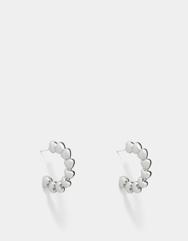 MIMCO - Fated Heart Hoop Earrings