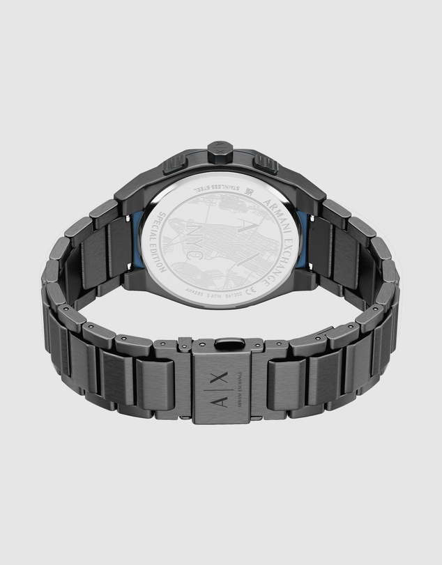 Armani Exchange - Gun-Metal Chronograph Watch