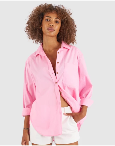 CAMIXA - Poppy Oversize Cotton Shirt