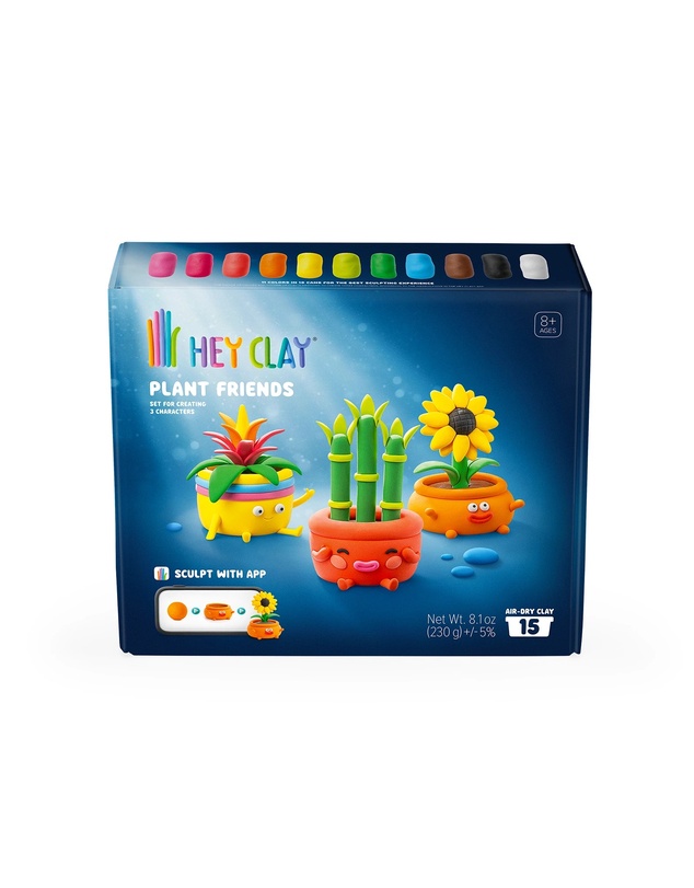 Hey Clay - Plant Friends Set