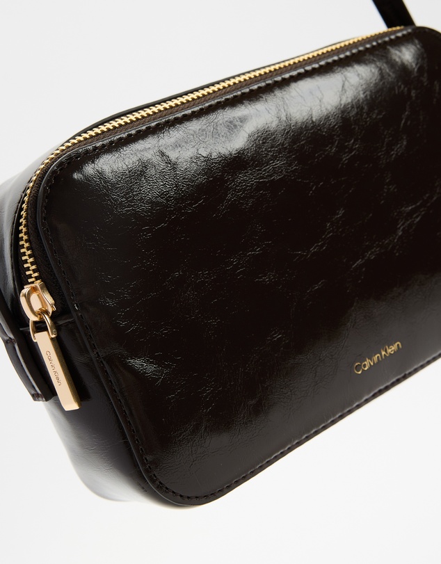 Calvin Klein - Foil Logo Glossy Camera Bag