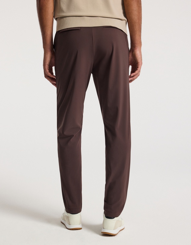 Calibre - Technical Knit Pintucked Pants Mocha