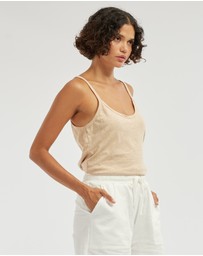 Amelius - Lise Raw Hem Tank