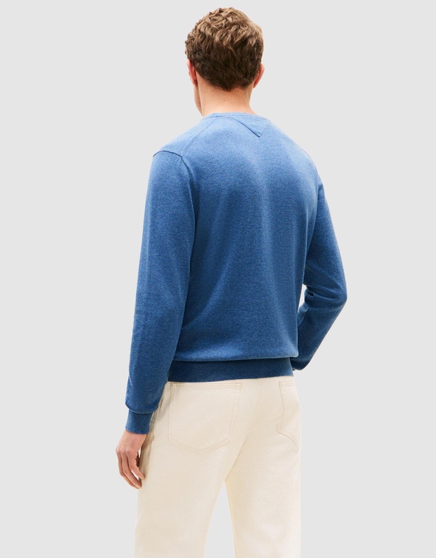 Tommy Hilfiger - Flag Embroidery Crew Neck Jumper
