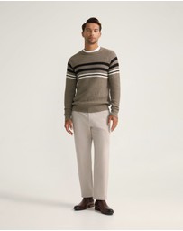 Oxford - Benji Stripe Cotton Knit