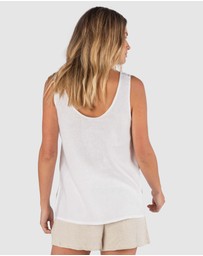 CAMIXA - Tanya Tank Linen Top