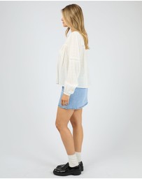 All About Eve - Lark Shirt Vintage White