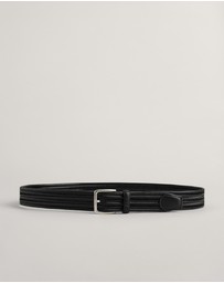 Gant - Leather Elastic Braided Belt