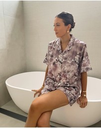 SILK MAGNOLIA - Silk Satin Pyjamas