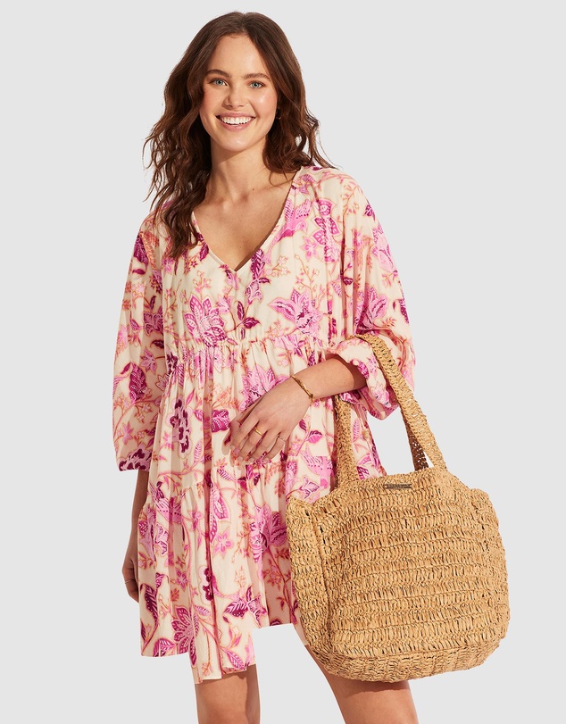 Seafolly - Shores Woven Tote