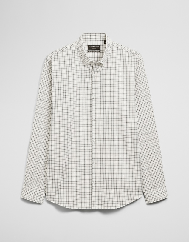Country Road - Regular Fit Cotton Grid Shirt