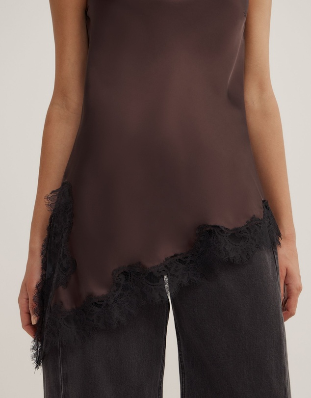 Witchery - One Shoulder Lace Top