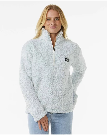 Rip Curl - Dark n Stormy 1/4 Zip Crew Jumper