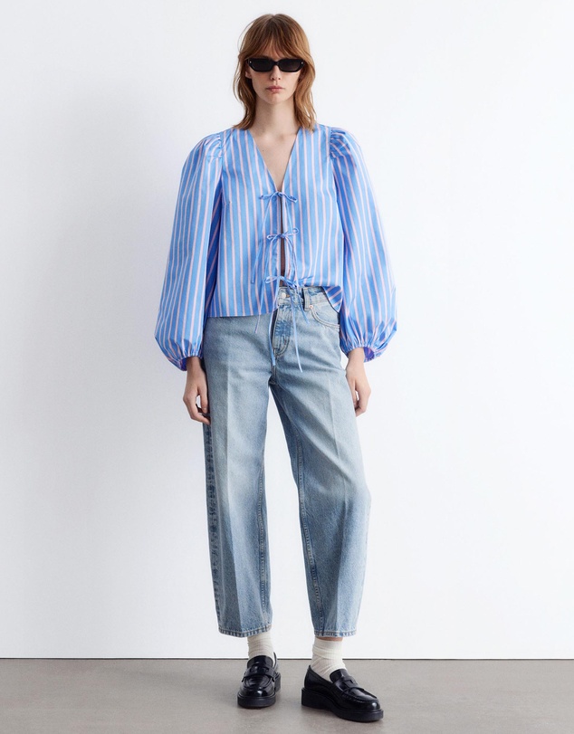 & Other Stories - Tie-Front Blouse
