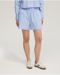 Oxford - Courtney Striped Shorts