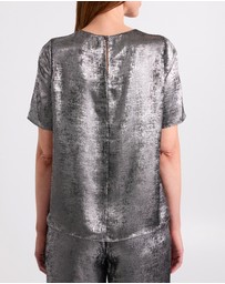 David Lawrence - Rumi Metallic Tee