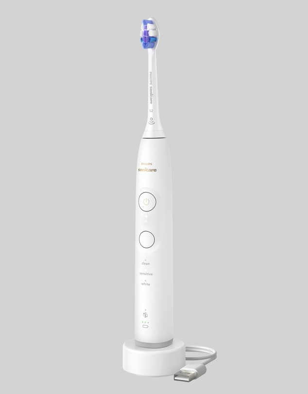 Philips - Philips Sonicare 6500 Electric Toothbrush White
