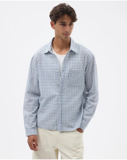 AERE - Relaxed Cotton Check Shirt
