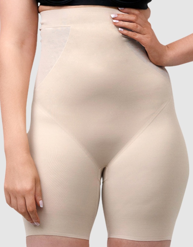 Cupid Fine Shapewear - Total Contour Hip, Tummy & Thigh Slimmer Shaping Shorts