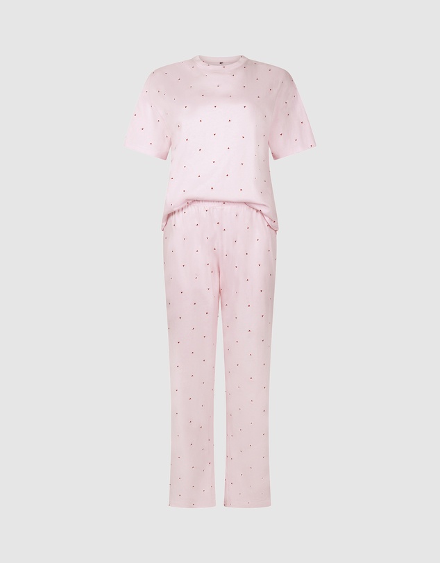 Hunkemoller - Cotton Short Sleeve Pyjama Set