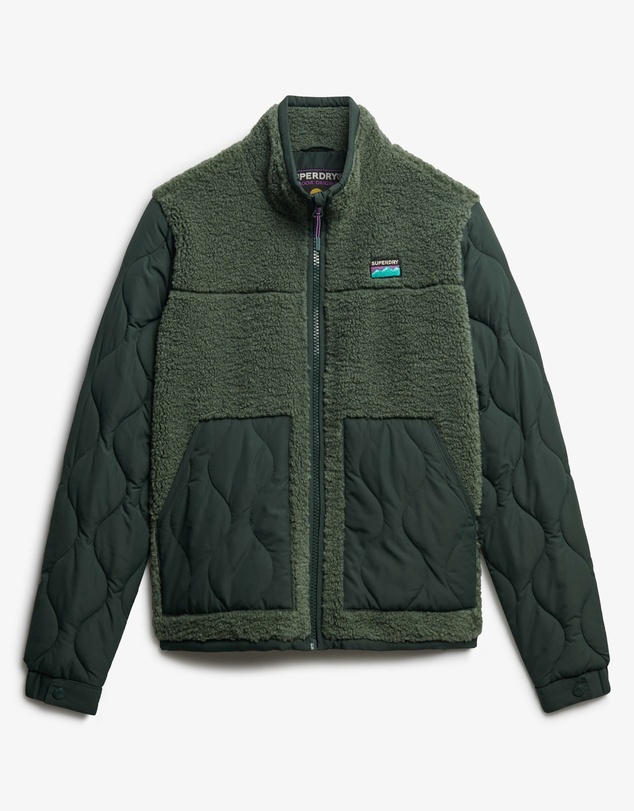 Superdry - Fleece Hybrid Jacket
