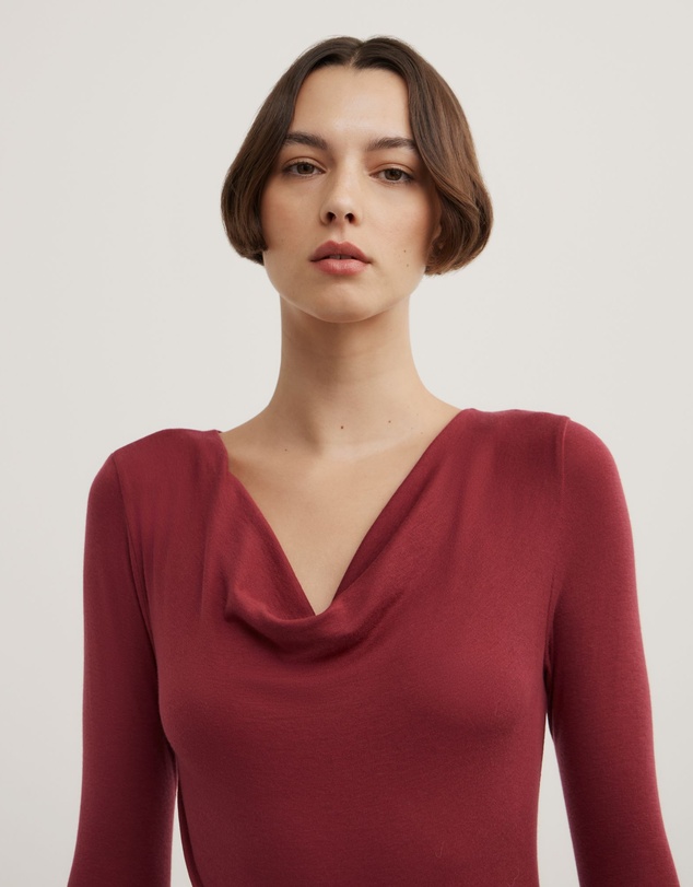 Witchery - Cowl Neck Long Sleeve Top