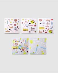 Jaq Jaq - Jaq Jaq Bird - Cities of Wonder Stick It & Go Activity Set - London