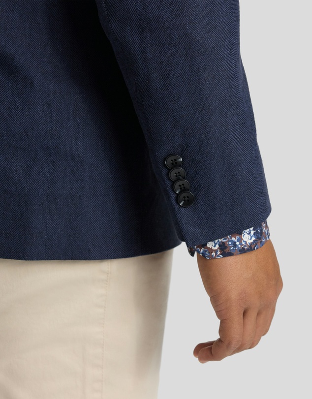 Johnny Bigg - Theo Herringbone Blazer