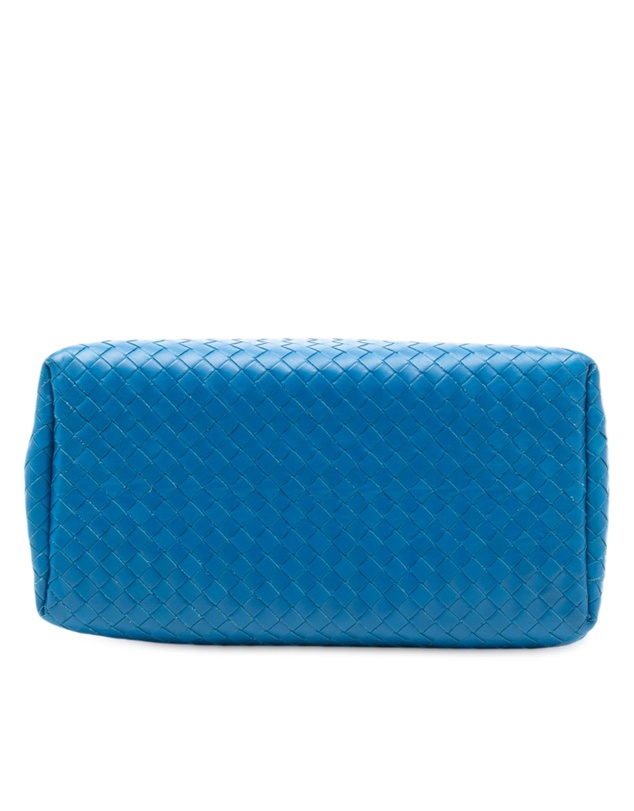 Bottega Veneta - Pre-Loved Small Nappa Intrecciato Roma Satchel
