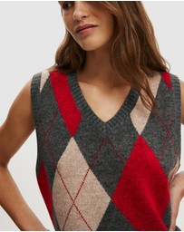 Cotton On - V-Neck Slouch Vest