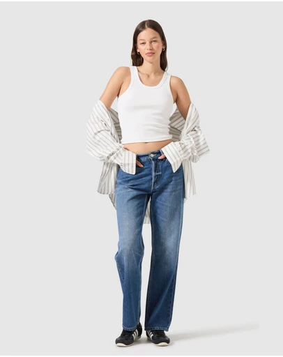 Rolla's - 90's Boyfriend Jean - Paris Texas