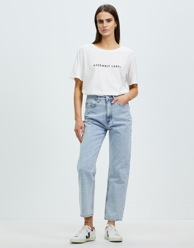 Assembly Label - Logo Cotton Crew Tee