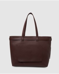 SABEN - Tia Shoulder Bag Espresso + Bronze