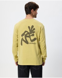 Gramicci - Running Man Pigment Dyed LS Tee