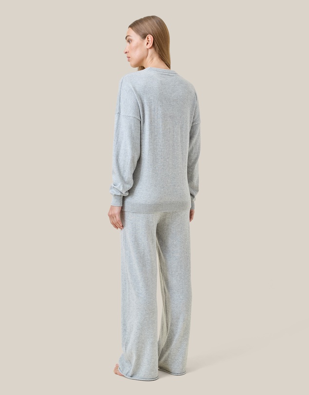Papinelle - Cotton Cashmere Straight Leg Pant